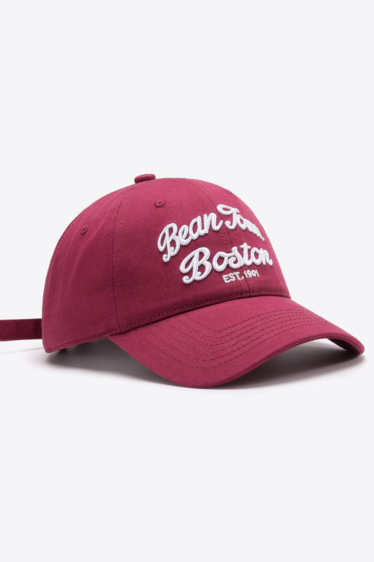 Embroidered Graphic Adjustable Baseball Cap - Hats - FITGGINS