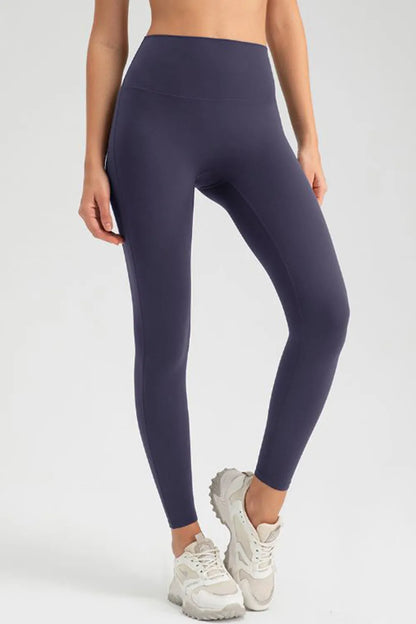 High Waist Skinny Active Pants Indigo Fitggins