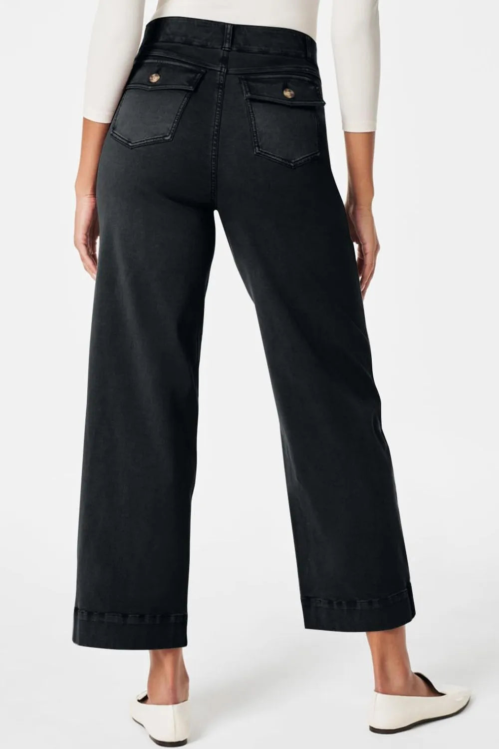 High Waist Jeans with Pockets Fitggins