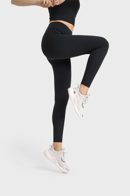 High Waist Active Pants - Leggings - FITGGINS