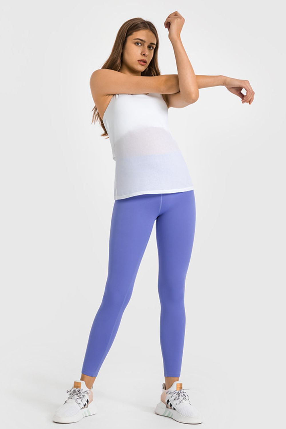 Millennia High Waist Ankle-Length Yoga Leggings Fitggins