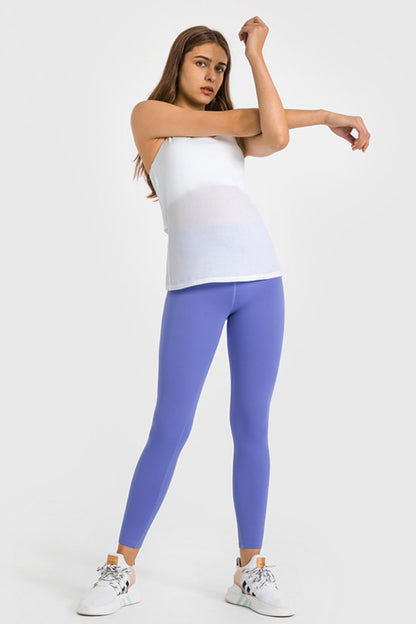 Millennia High Waist Ankle-Length Yoga Leggings Fitggins