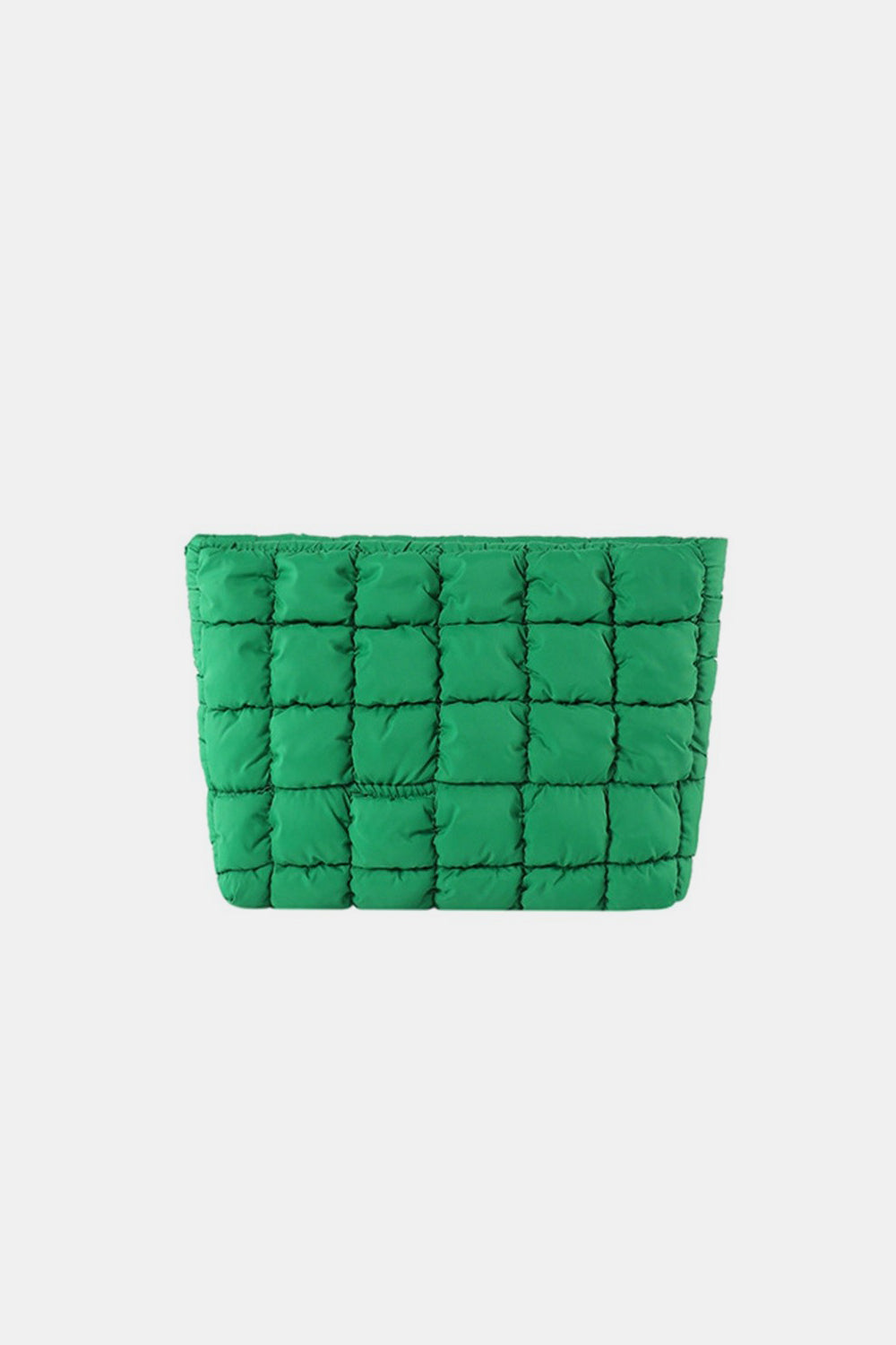 Zenana Quilted Puffy Pouch Clutch Bag - Handbag - FITGGINS