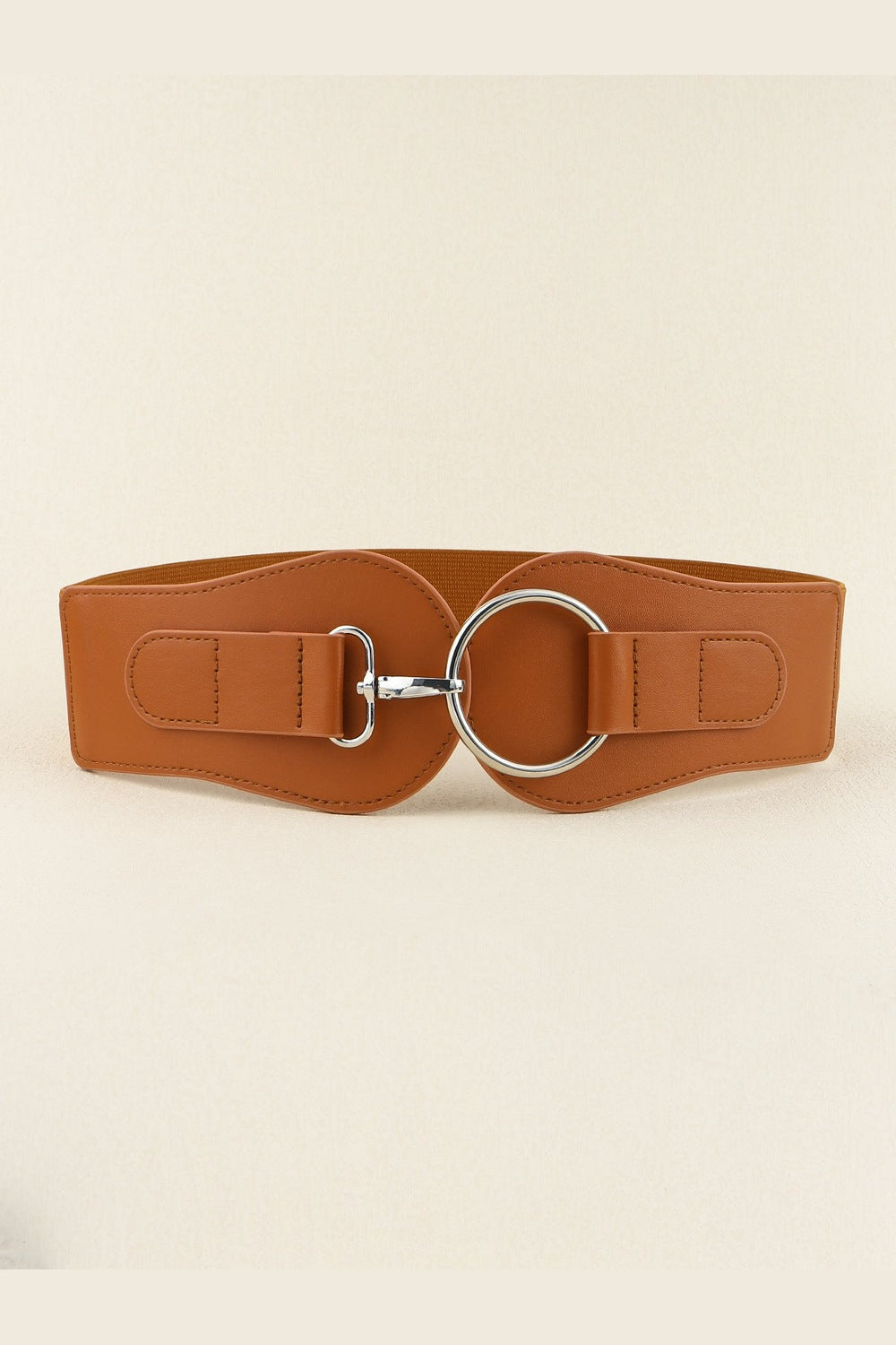 PU Elastic Wide Belt - Belt - FITGGINS