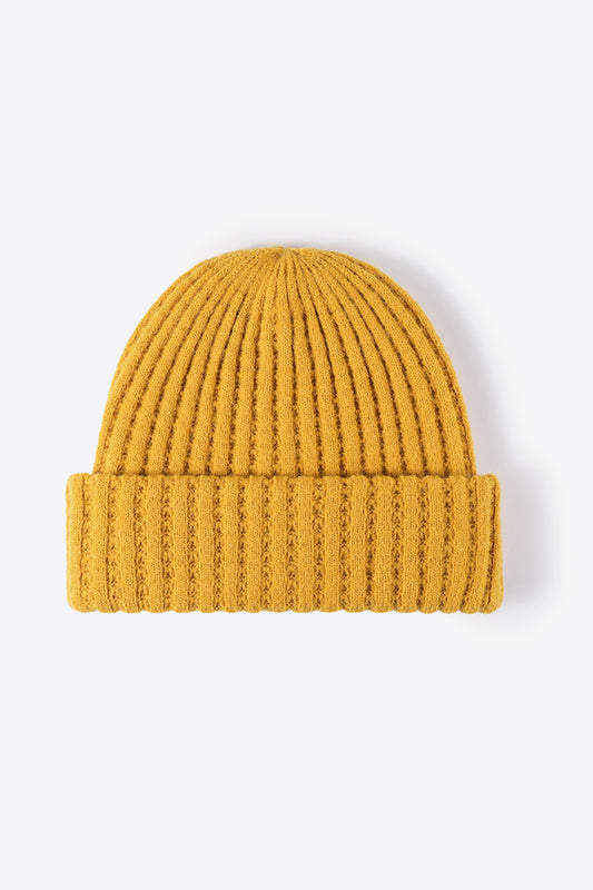 Wide Rib Beanie - Hats - FITGGINS