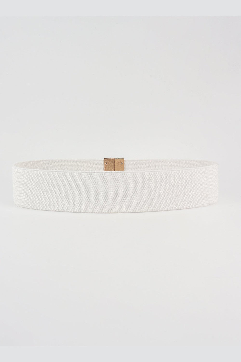 Alloy Buckle Elastic Belt - Belt - FITGGINS