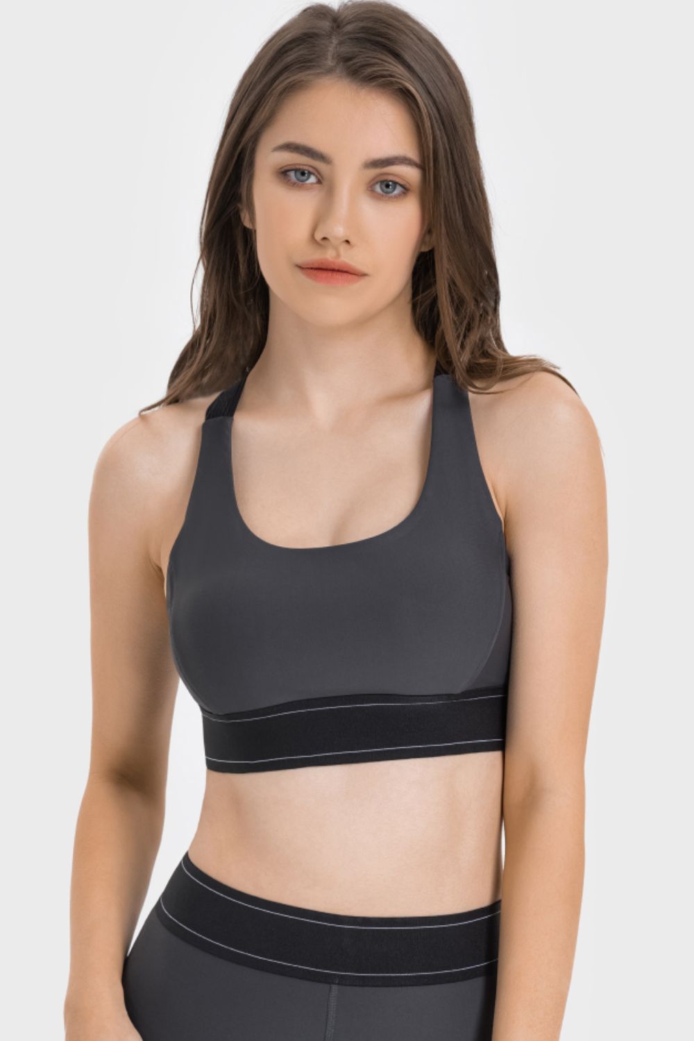Millennia Contrast Sports Bra Fitggins