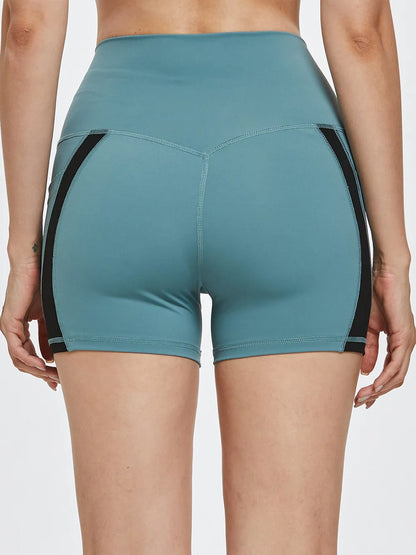 High Waist Active Shorts Fitggins
