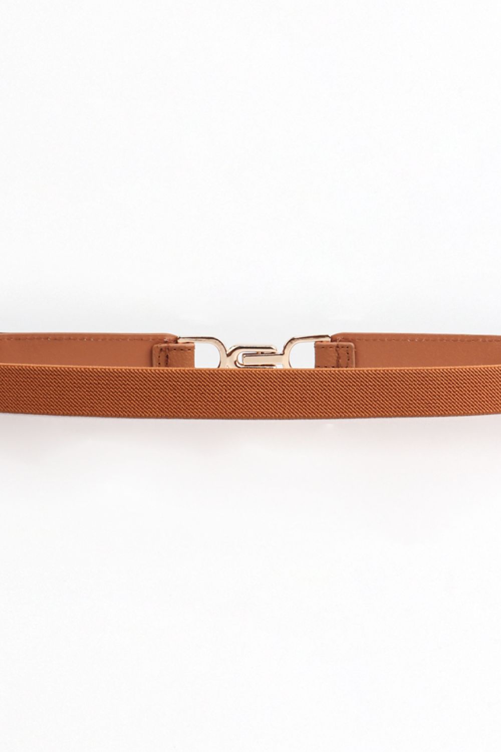 Alloy Buckle Elastic Belt - Belt - FITGGINS