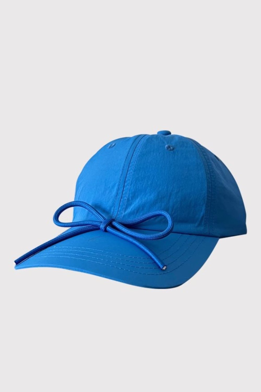 Bow Trim Adjustable Baseball Cap - Hats - FITGGINS