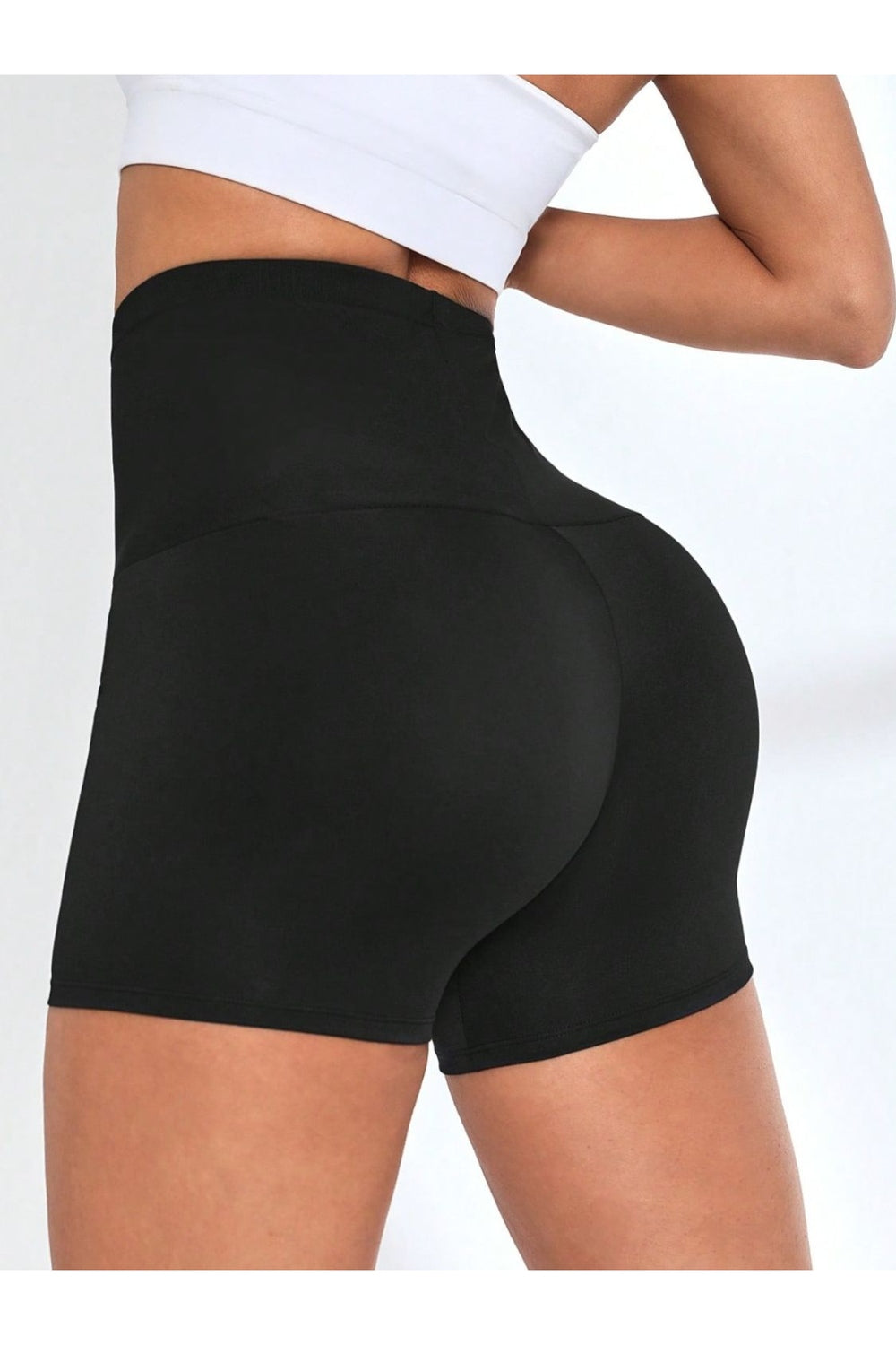 High Waist Active Shorts - Short Leggings - FITGGINS