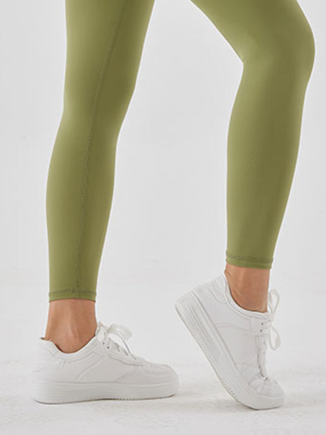 Wide Waistband Sports Leggings Fitggins