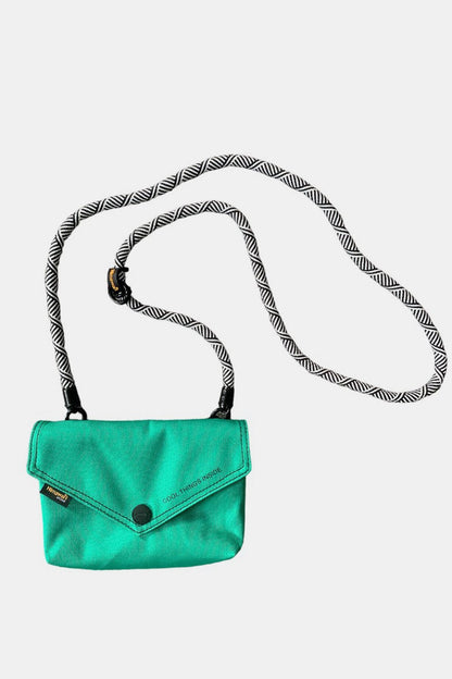 Himawari Solid Color Envelope Shape Crossbody Bag with Removable Strap - Handbag - FITGGINS