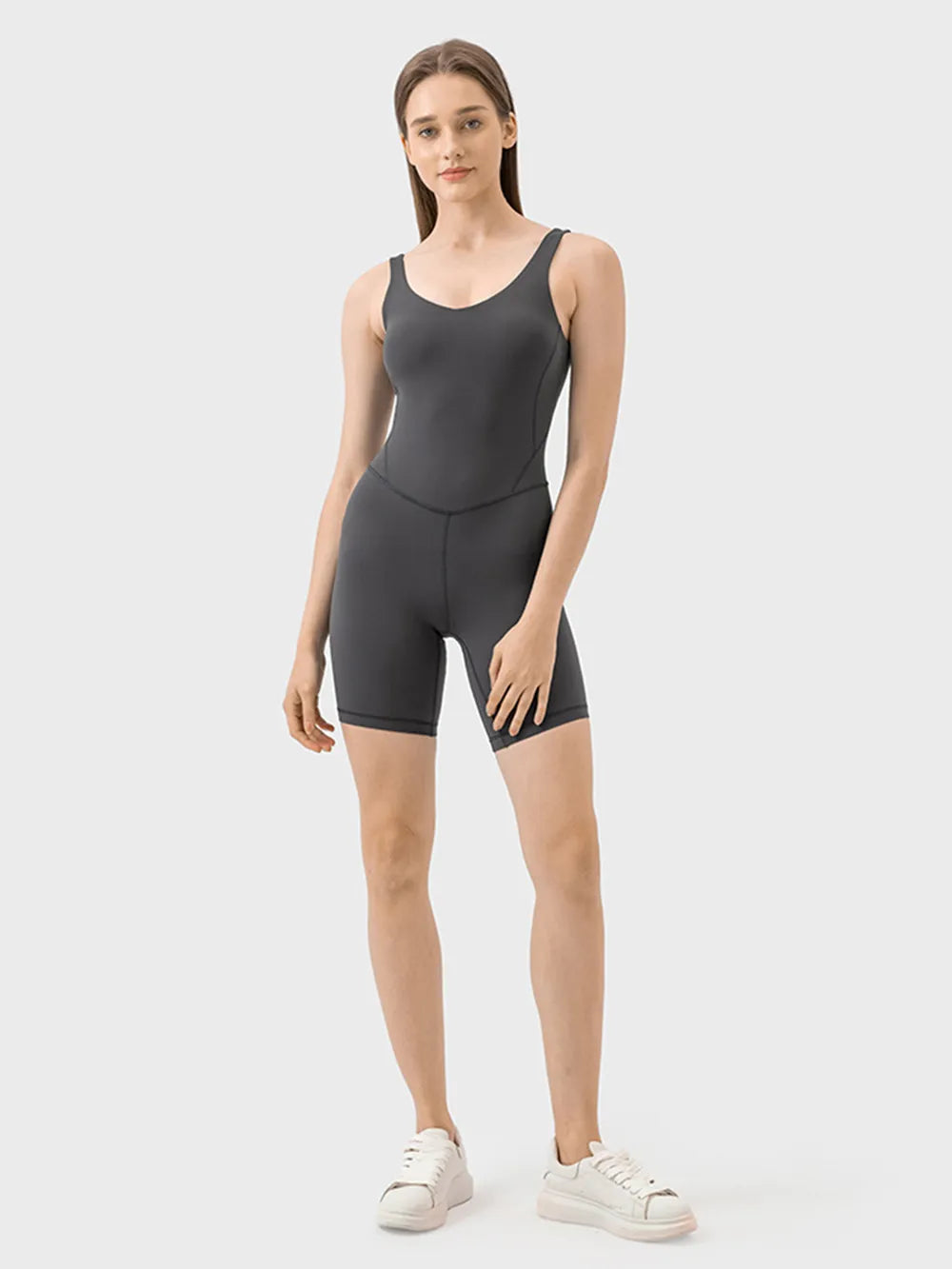 Millennia Wide Strap Active Romper Fitggins
