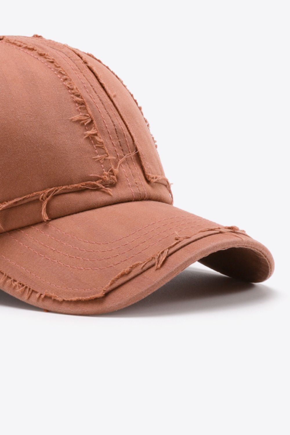 Distressed Adjustable Baseball Cap - Hats - FITGGINS