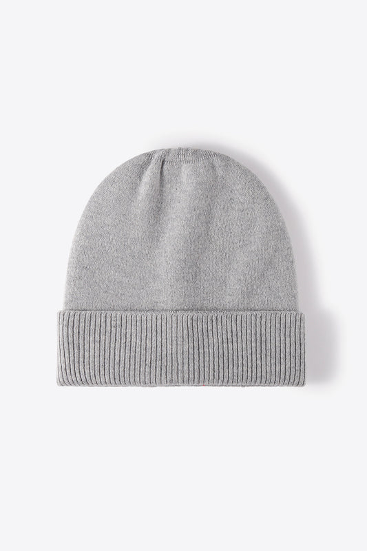 Cuff Knitted Beanie - Hats - FITGGINS