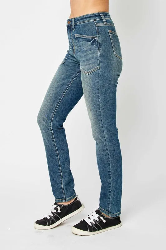Judy Blue Full Size High Waist Skinny Jeans Fitggins