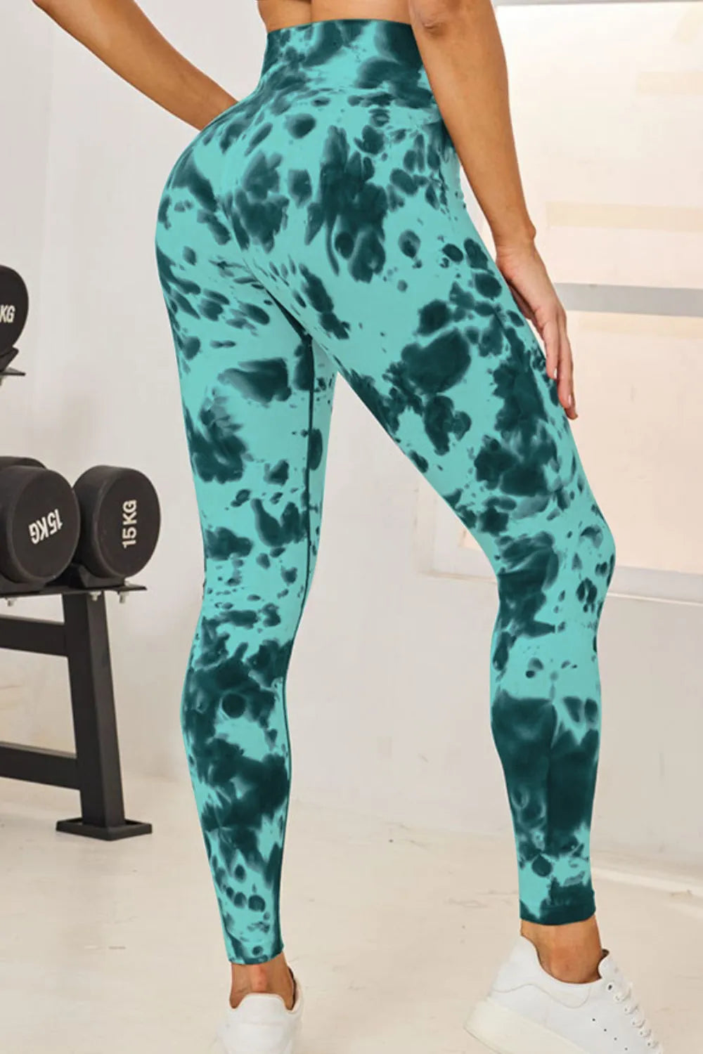 Tie-Dye High Waist Active Leggings Fitggins