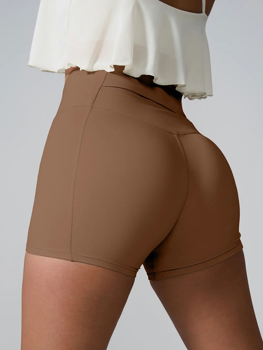 High Waist Active Shorts Fitggins