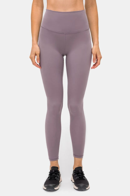 Millennia Invisible Pocket Sports Leggings Pink Purple Fitggins