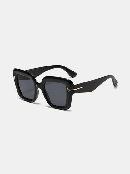 Polycarbonate Frame Square Sunglasses - Sunglasses - FITGGINS