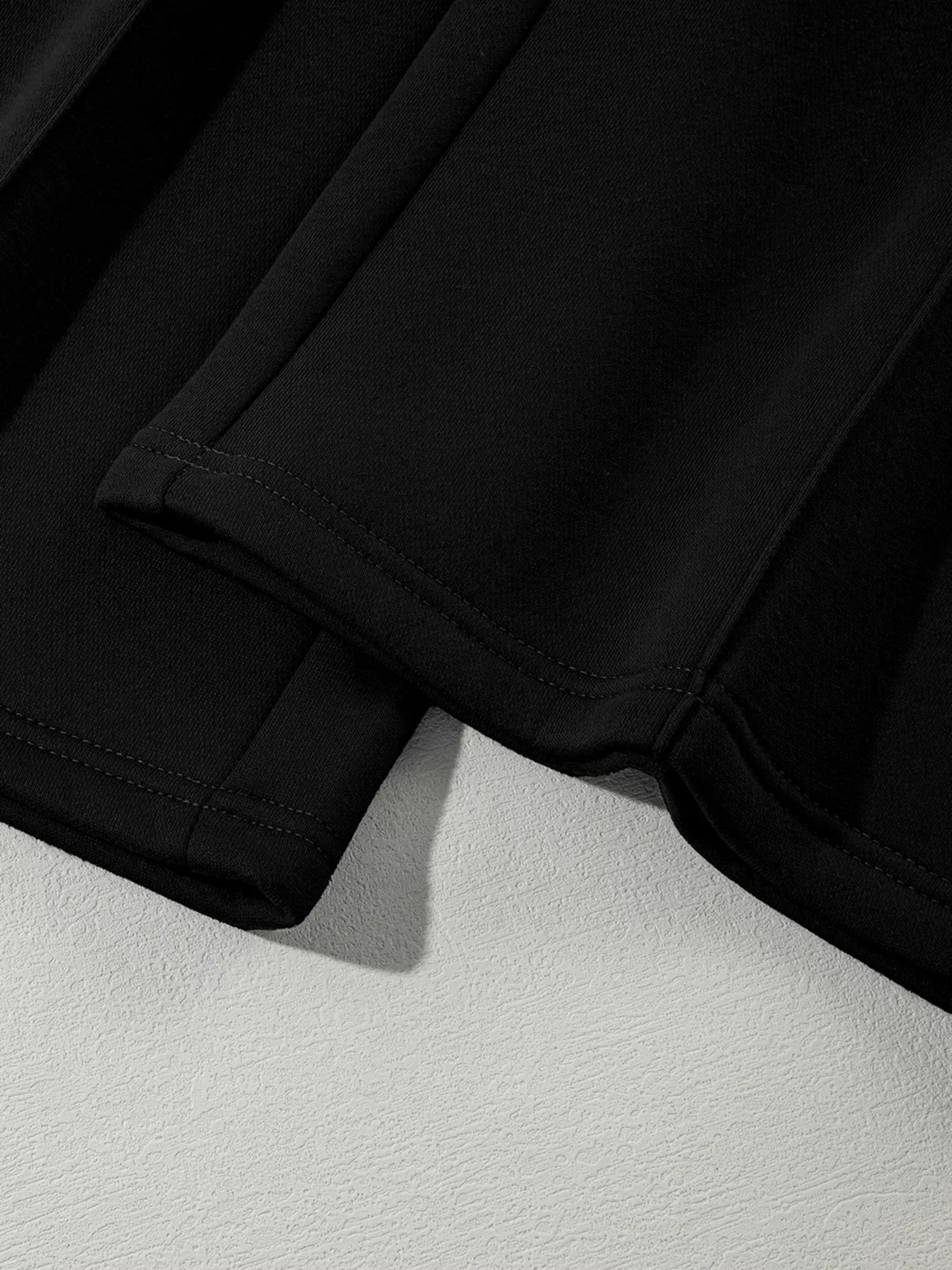 Drop Shoulder Zip Up Jacket and Drawstring Pants Active 2pcs Set Fitggins
