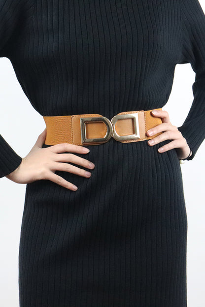 Double D Buckle PU Belt - Belt - FITGGINS