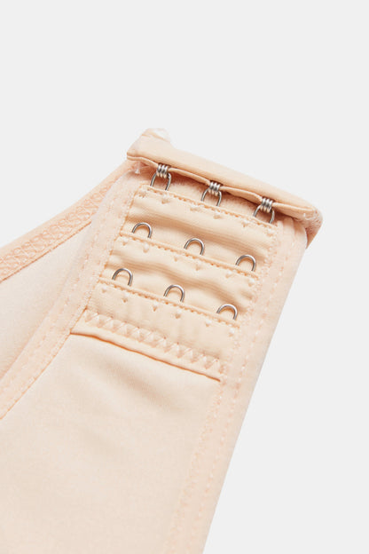 Full Size Lace Trim Shapewear with Zipper Fitggins