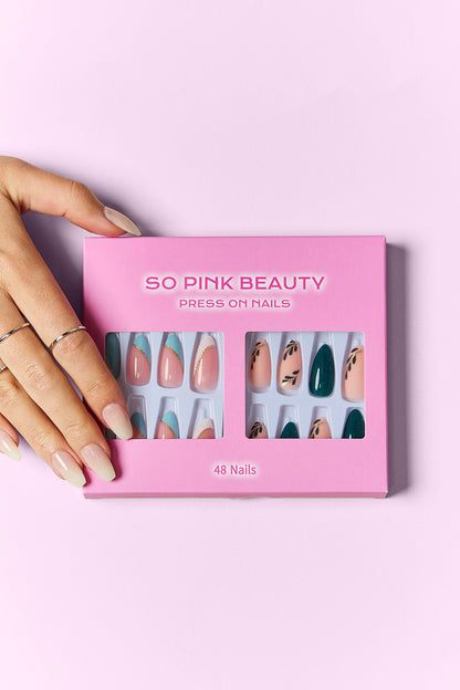 SO PINK BEAUTY Press On Nails 2 Packs - - FITGGINS