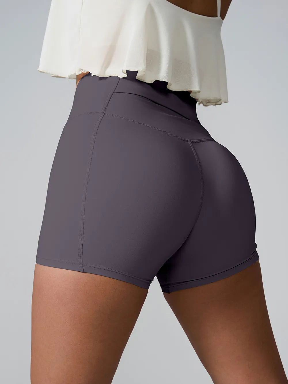 High Waist Active Shorts Fitggins