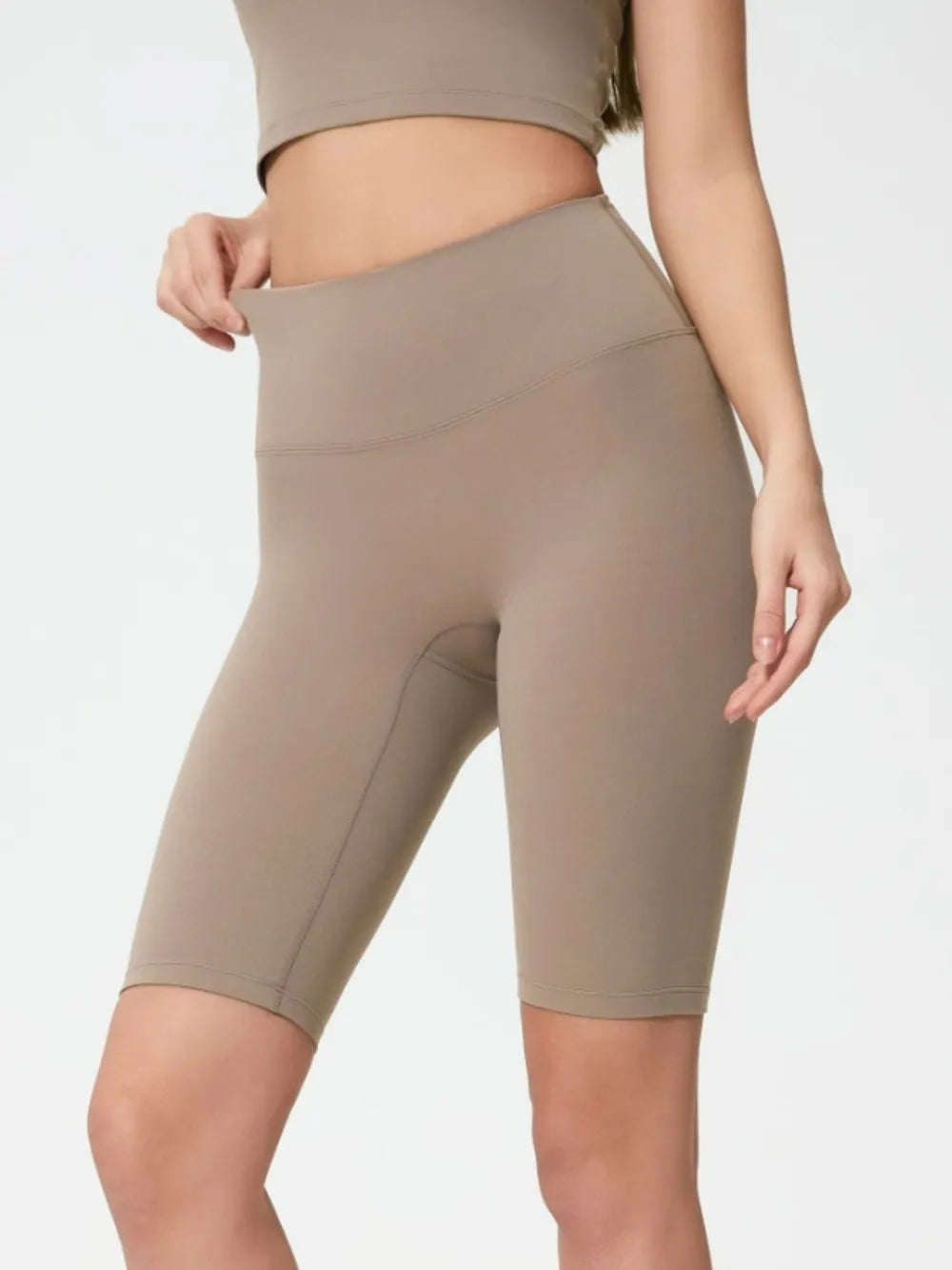 Millennia High Rise Wide Waistband Active Shorts Fitggins