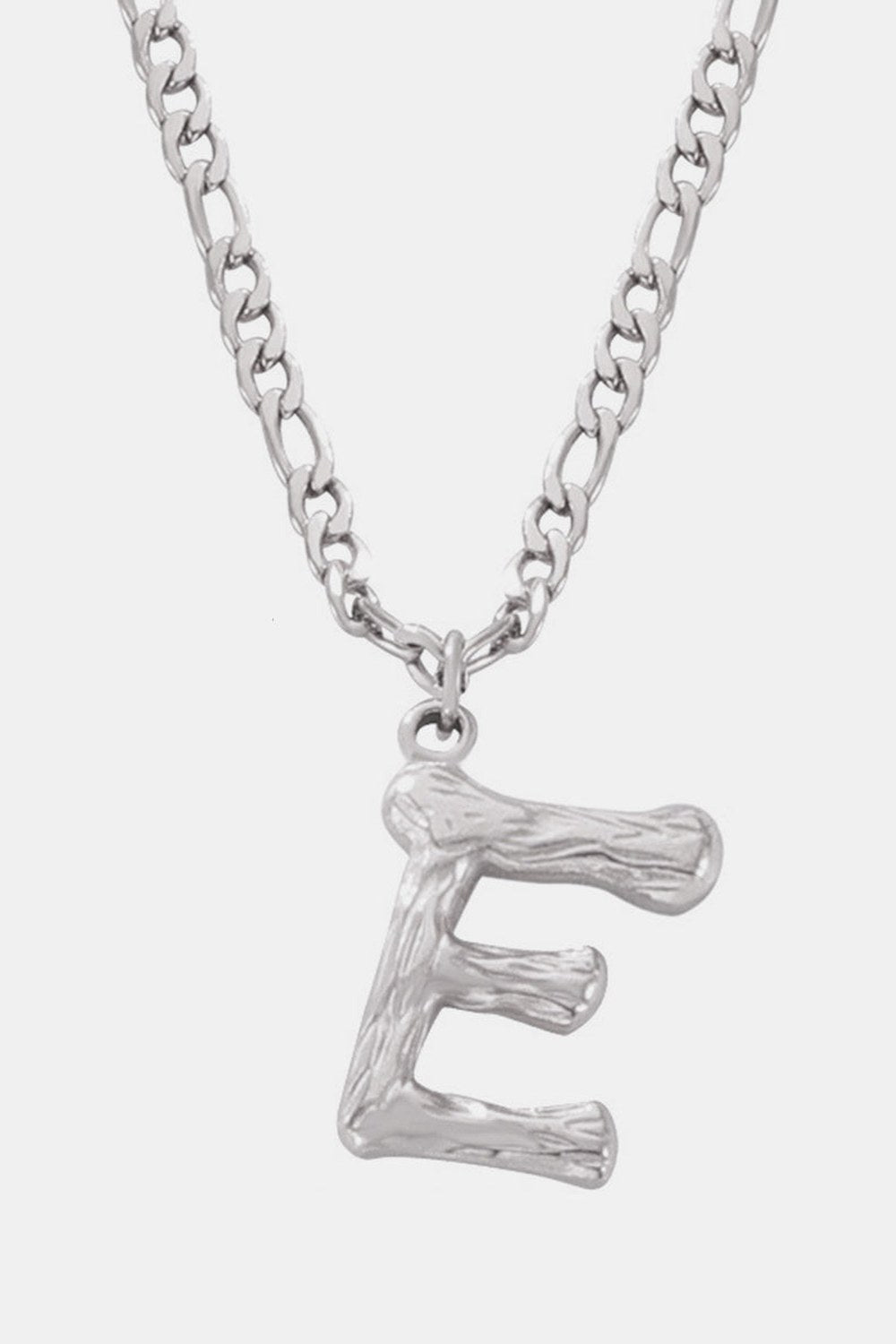 Titanium Steel Letter Pendant Necklace - Necklaces - FITGGINS