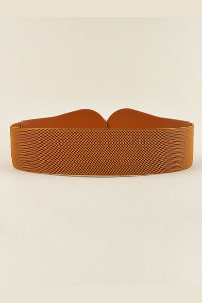 PU Elastic Wide Belt - Belt - FITGGINS