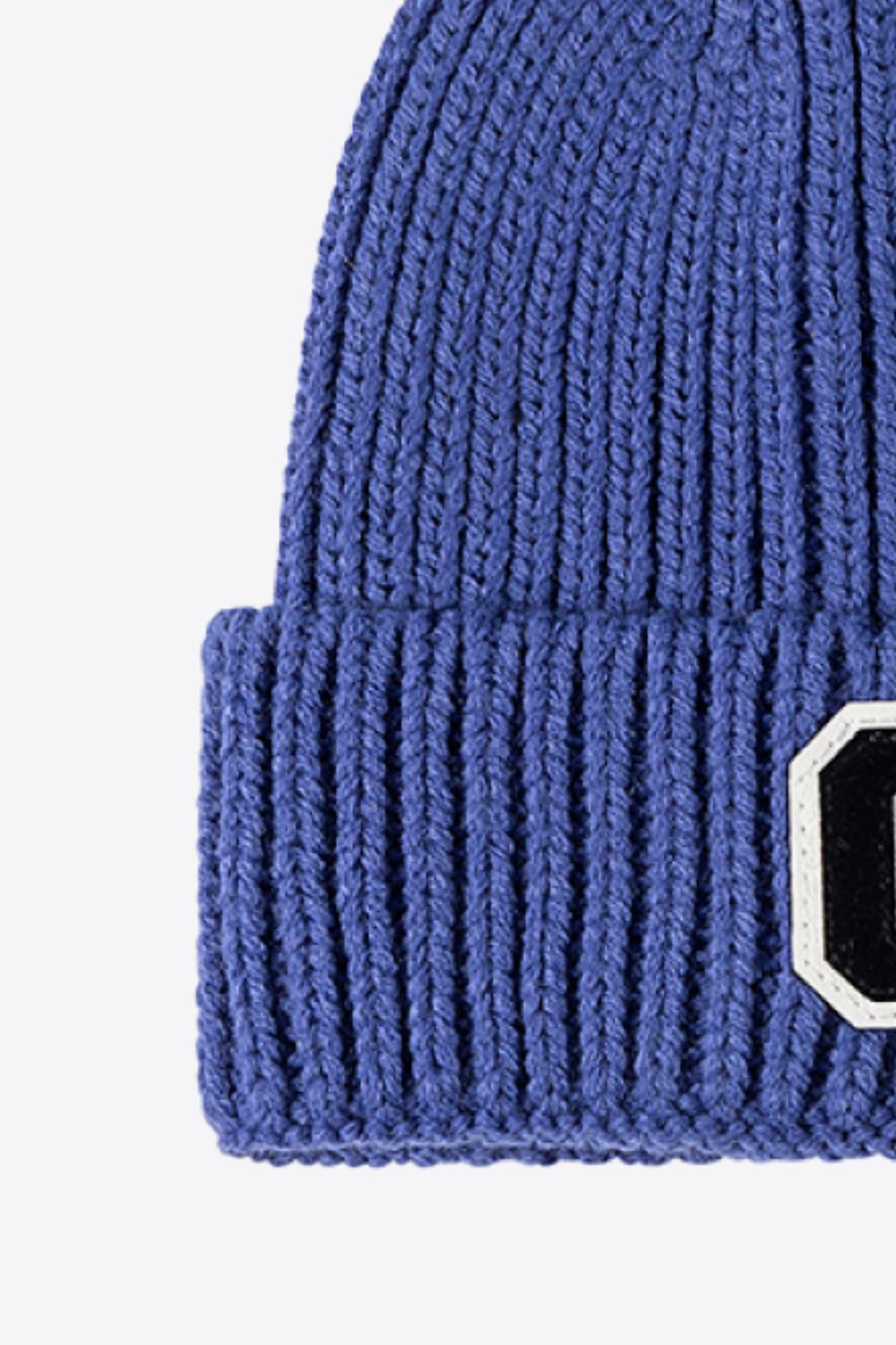 Letter C Patch Cuffed Beanie - Hats - FITGGINS