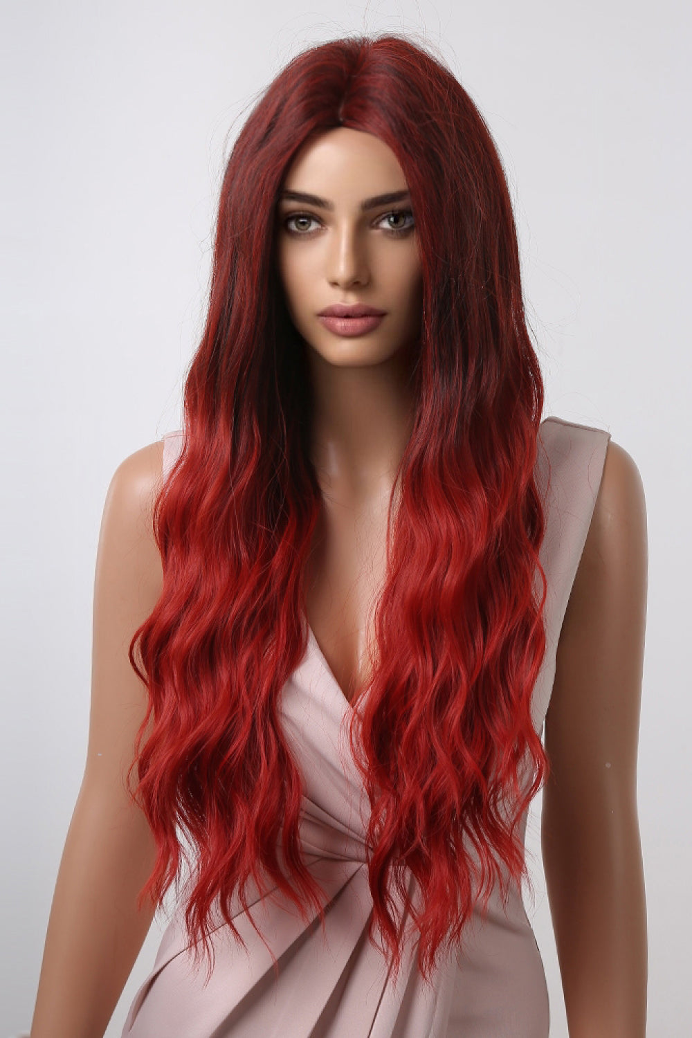 13*1" Full-Machine Wigs Synthetic Long Wave 27" - Hair - FITGGINS