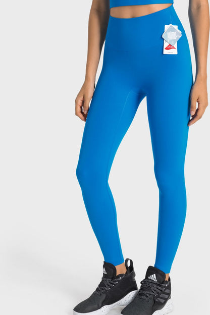 Millennia High-Rise Wide Waistband Yoga Leggings Fitggins