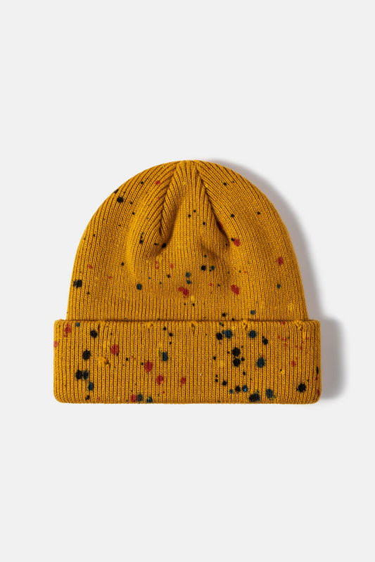 Confetti Rib-Knit Cuff Beanie - Hats - FITGGINS