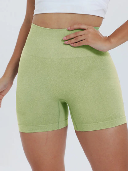 High Waist Active Shorts Fitggins