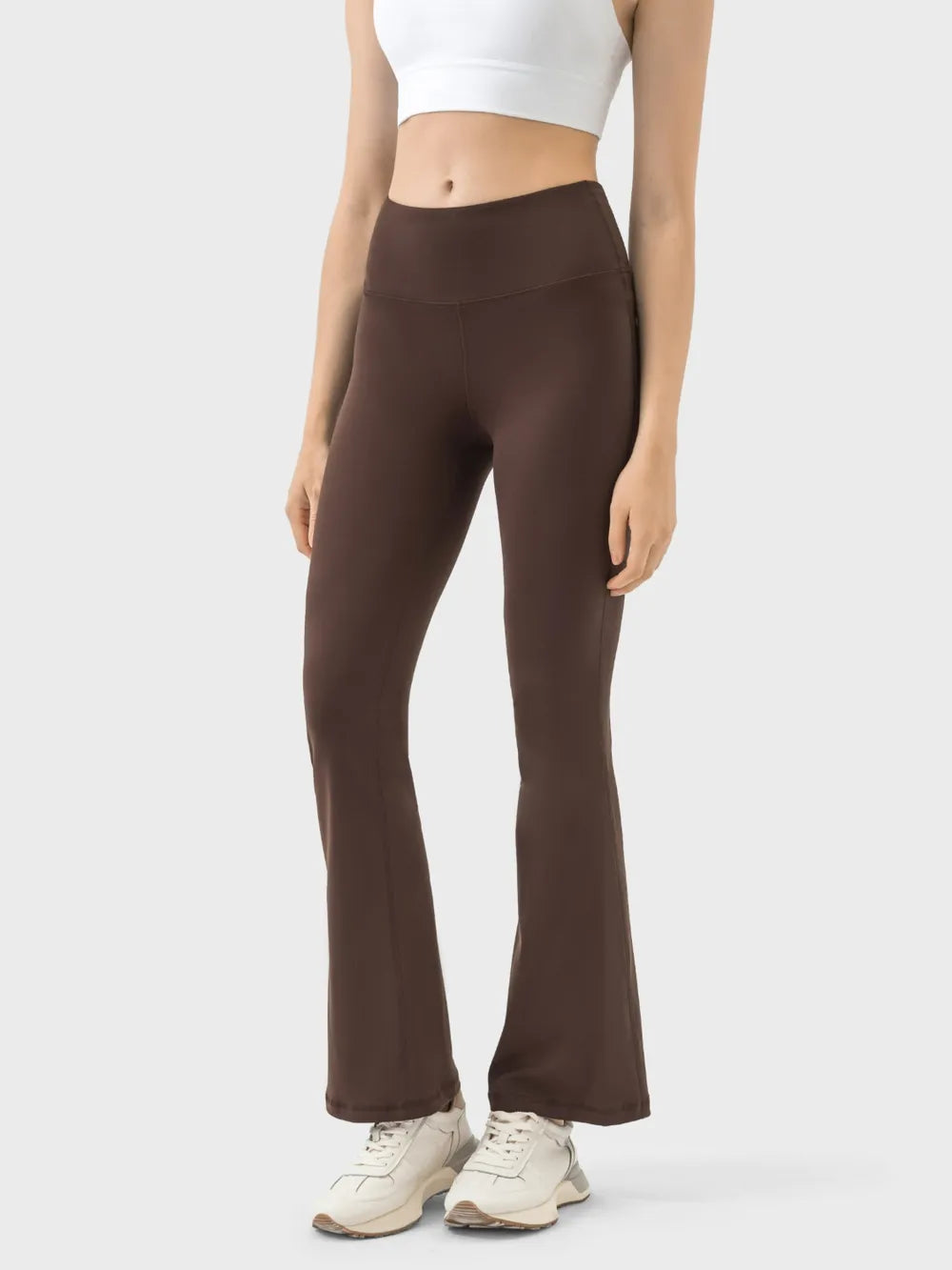 Millennia High Waist Active Pants Chocolate Fitggins