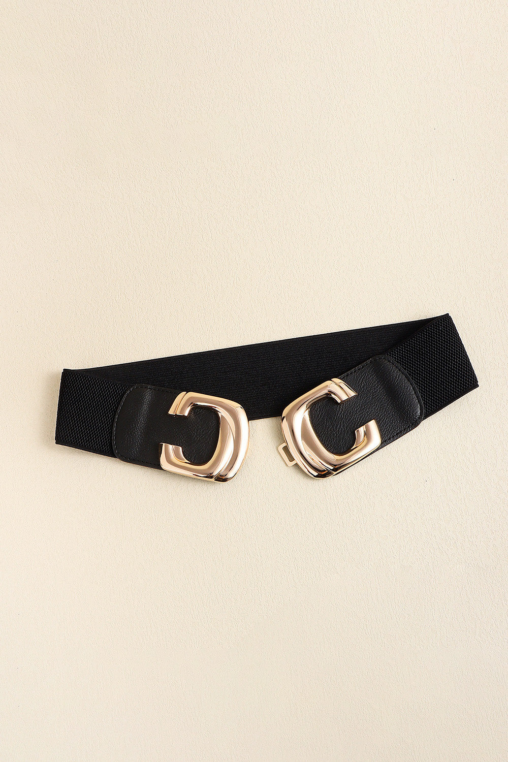 Zinc Alloy Buckle Elastic Wide Belt - Belt - FITGGINS