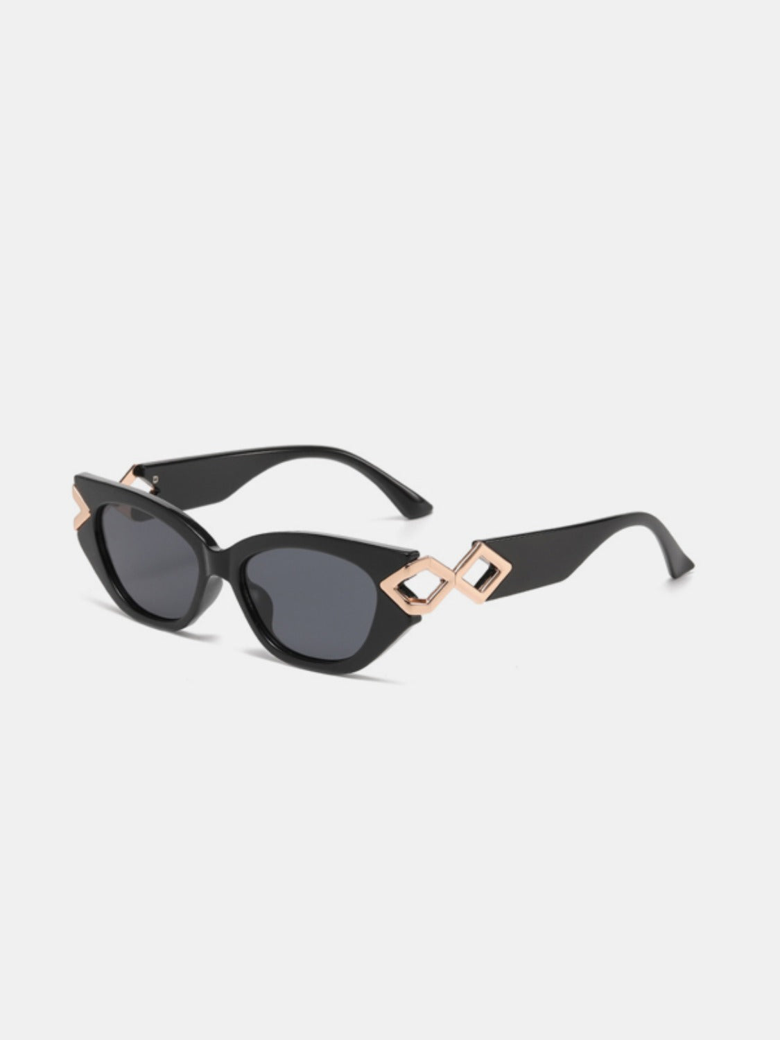 Polycarbonate Frame Cat-Eye Sunglasses - Sunglasses - FITGGINS