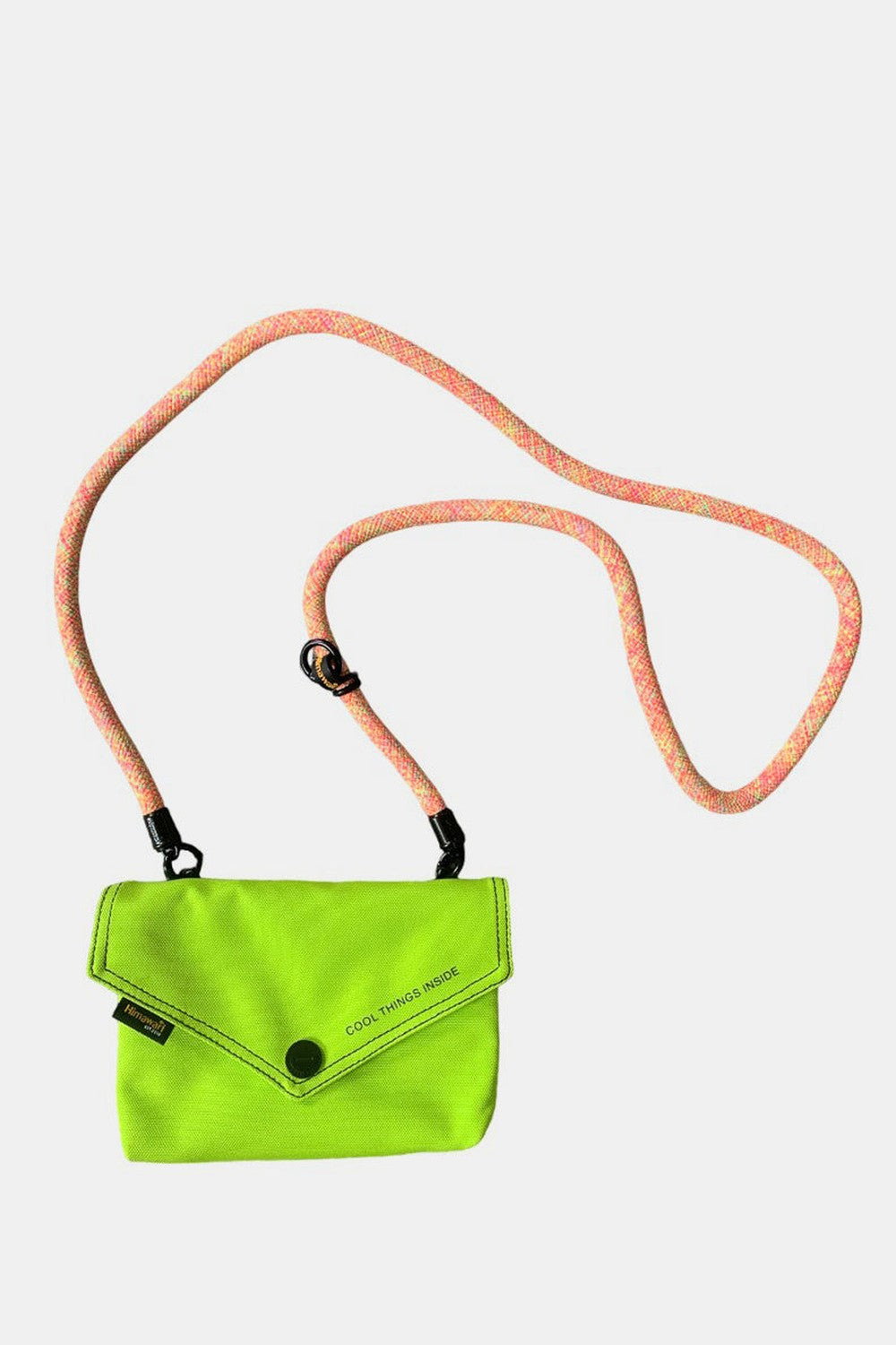 Himawari Solid Color Envelope Shape Crossbody Bag with Removable Strap - Handbag - FITGGINS