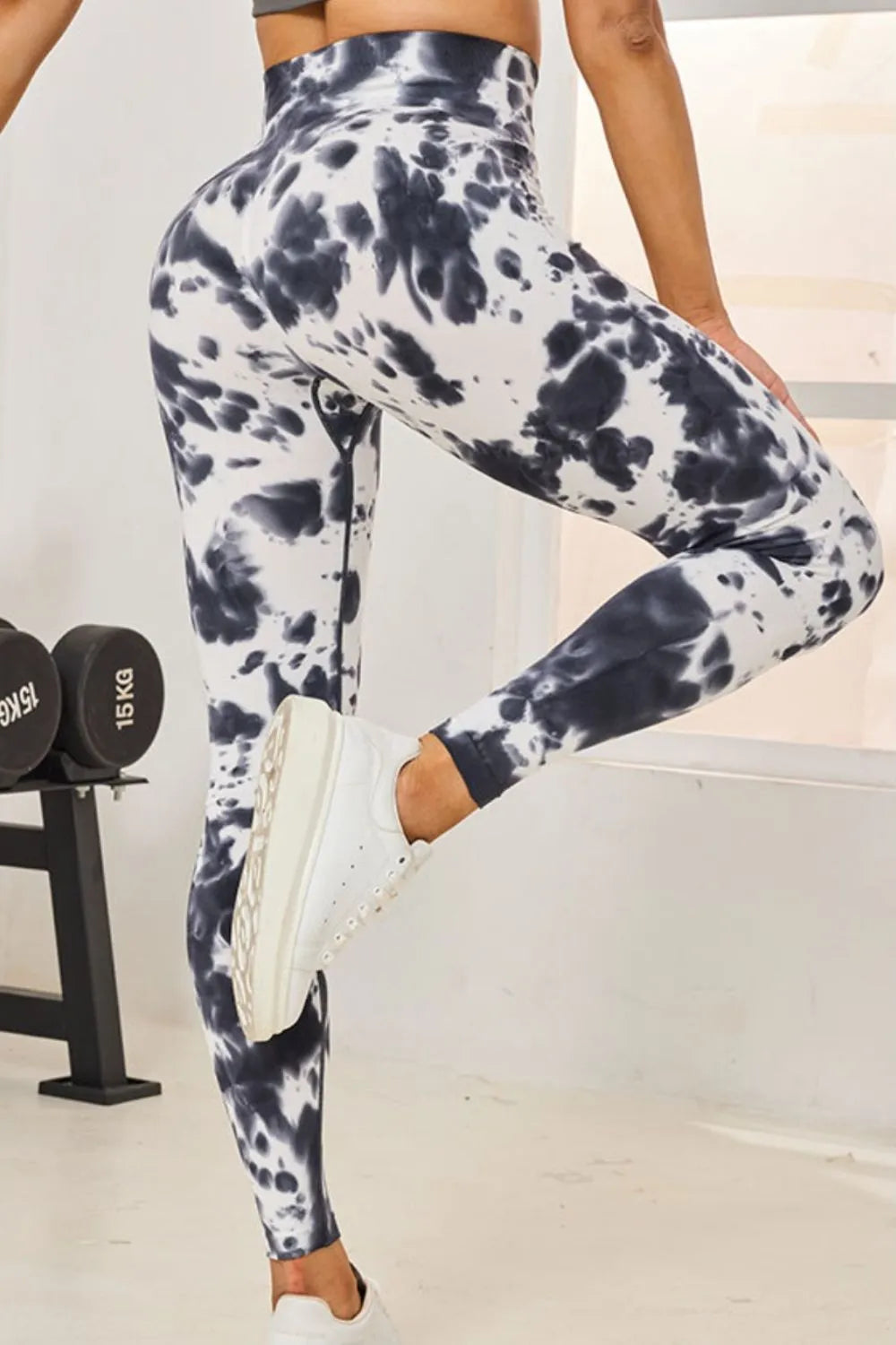 Tie-Dye High Waist Active Leggings Fitggins