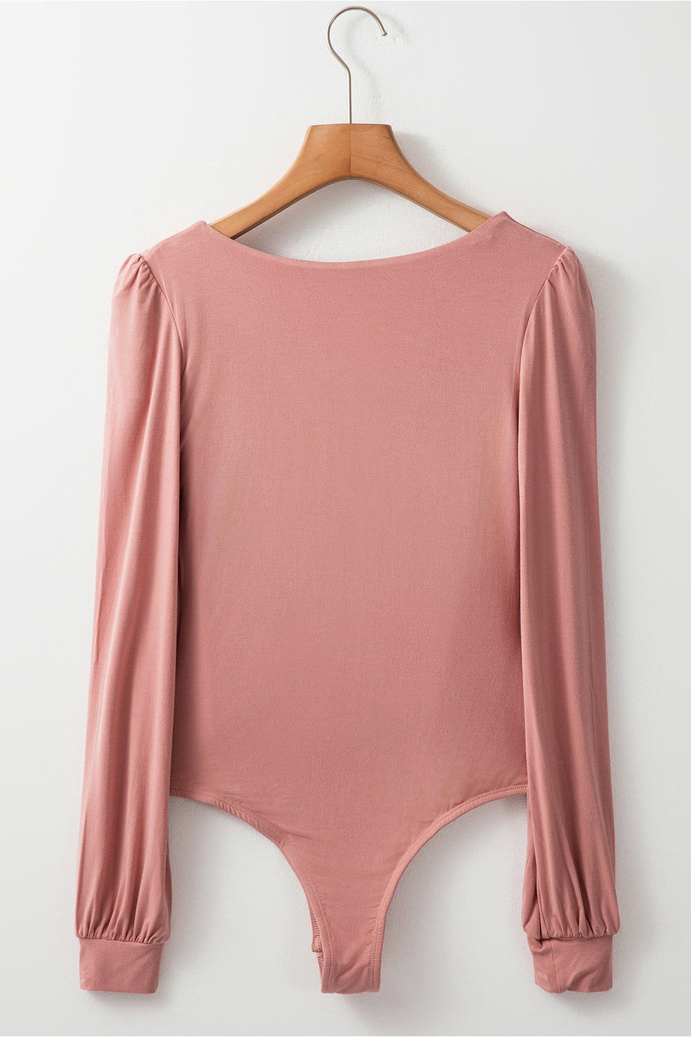 V-Neck Long Sleeve Bodysuit - Bodysuit - FITGGINS