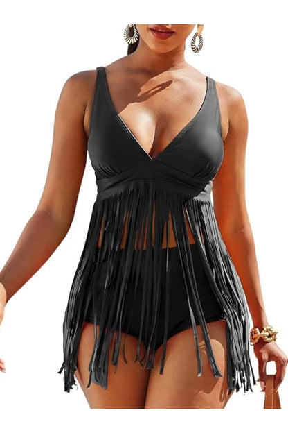 Playful Full Size Fringe Plunge Swim Set Fitggins