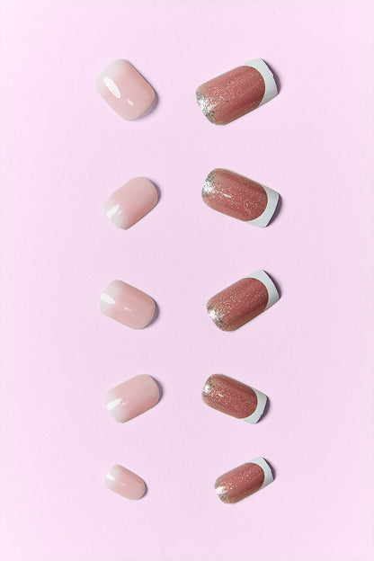 SO PINK BEAUTY Press On Nails 2 Packs - - FITGGINS