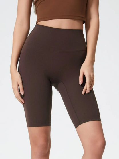 Millennia High Rise Wide Waistband Active Shorts Fitggins