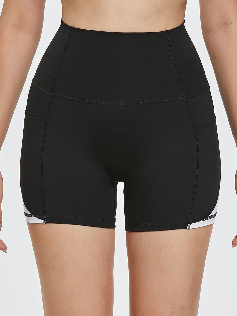 High Waist Active Shorts Fitggins