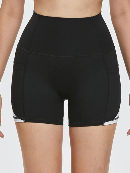 High Waist Active Shorts Fitggins