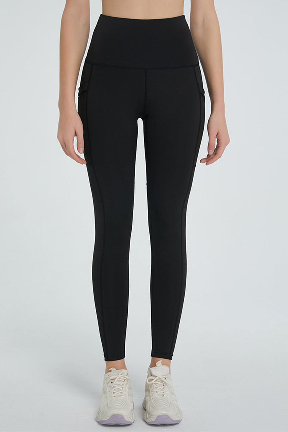 High Waist Active Leggings - Leggings - FITGGINS